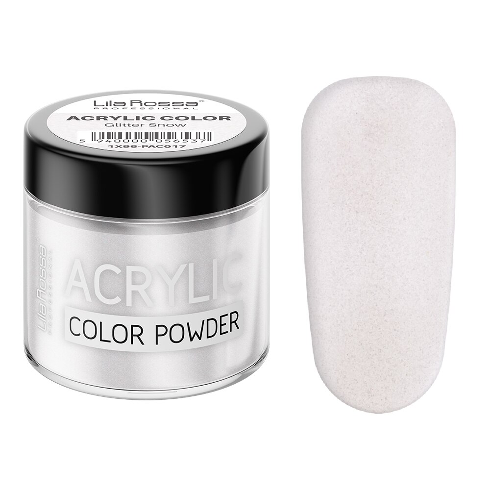 Pudra acrilica color, Lila Rossa, Glitter Snow, 7 g