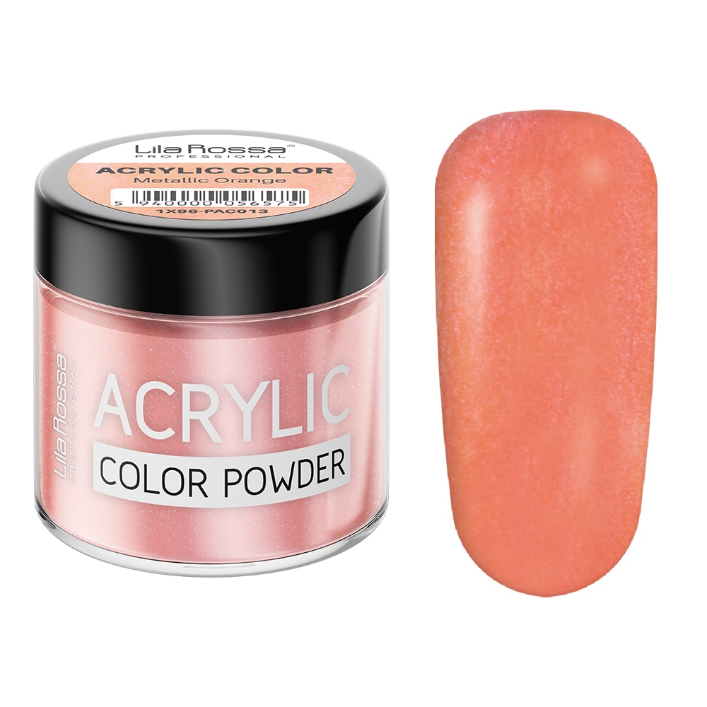 Pudra acrilica color, Lila Rossa, Metallic Orange, 7 g