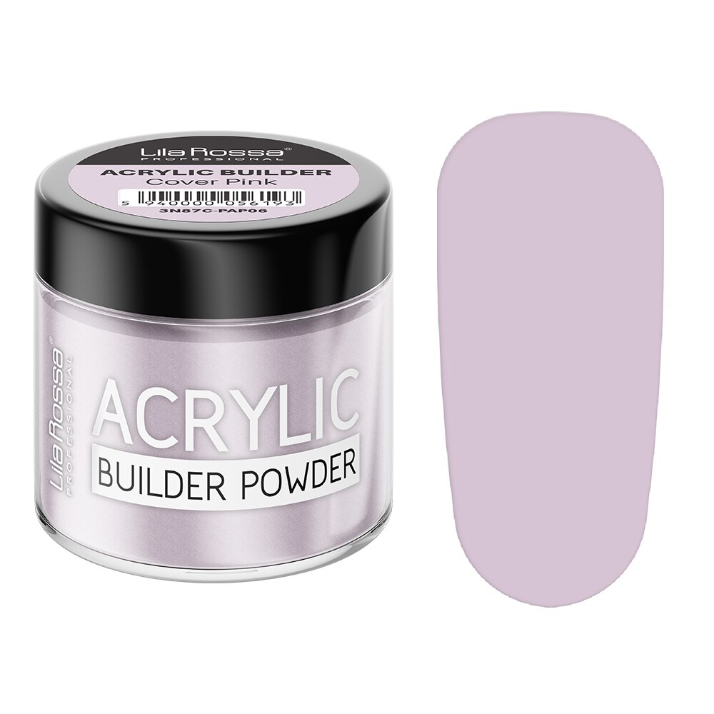 Pudra acrilica constructie, Lila Rossa, 12 g, Cover Pink