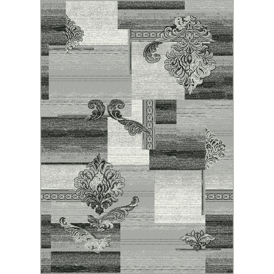 Covor Modern, Cappuccino 16009-90, Gri, 60x110 cm, 1700 gr/mp