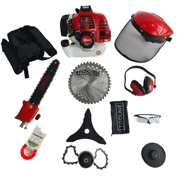 Motocoasa de umar 6CP, DDT PROS7, 5 moduri de taiere, 11 accesorii incluse Motocoasa de umar 6CP, DDT PROS7, 5 moduri de taiere, 11 accesorii incluse