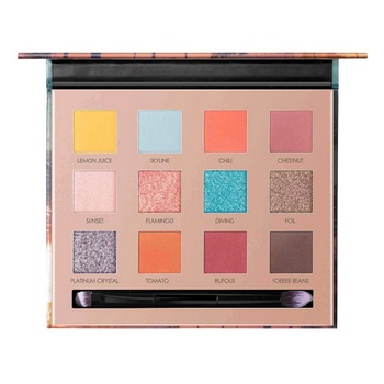 Fard de pleoape, Focallure, So Hot, 12 culori Fard de pleoape, Focallure, So Hot, 12 culori