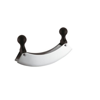 Cutit profesional semiluna pentru maruntit cu lama dubla, 30 cm Cutit profesional semiluna pentru maruntit cu lama dubla, 30 cm