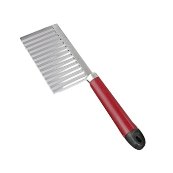 Cutit cu lama ondulata pentru legume sau branzeturi, 6x22 cm Cutit cu lama ondulata pentru legume sau branzeturi, 6x22 cm