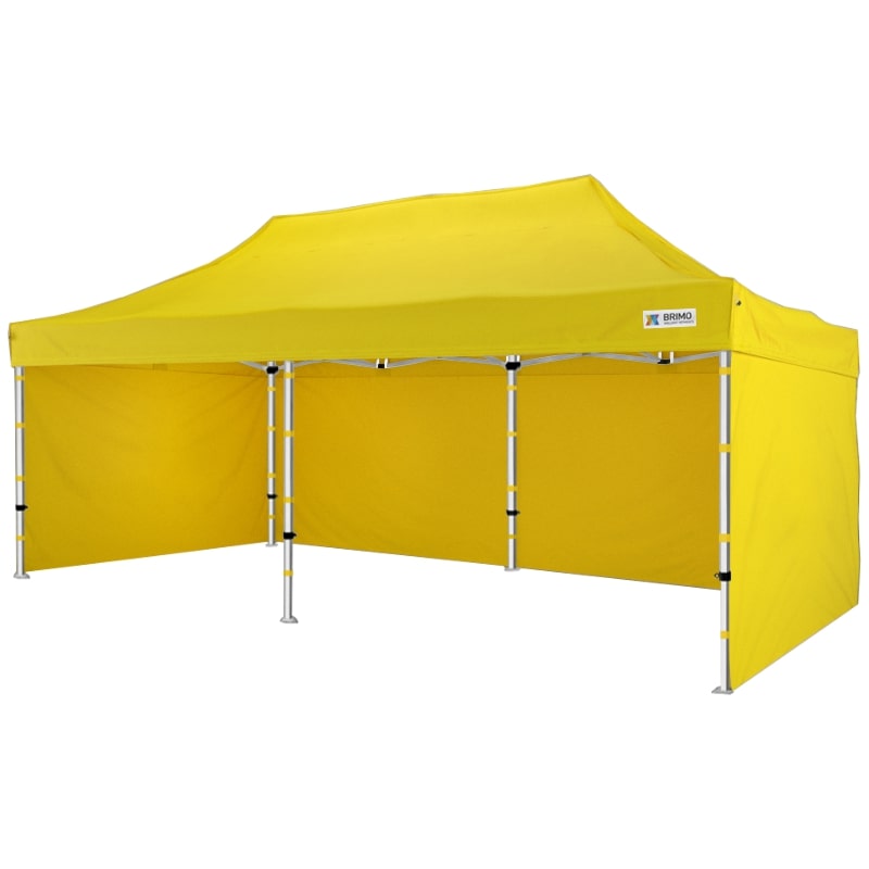 Cort de gradina 4x8m aluminiu premium Galben