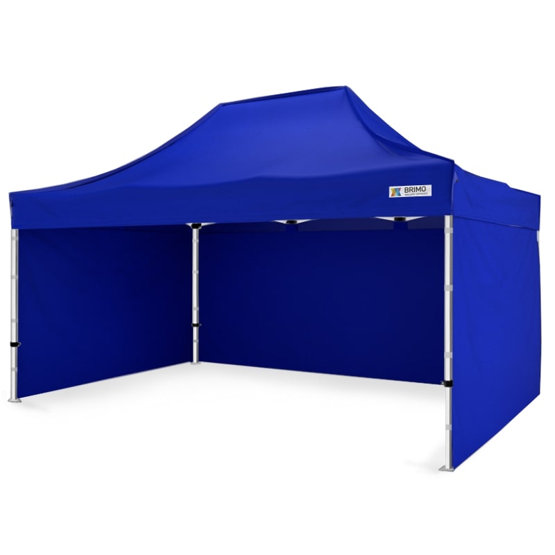 Foisor de gradina 4x6m aluminiu premium Albastru