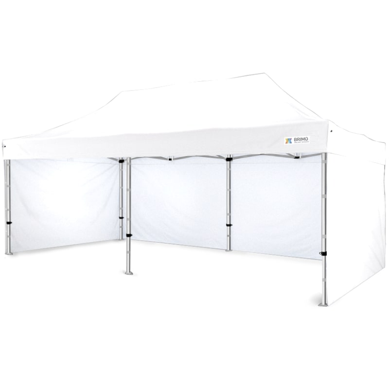 Stand pliant 3x6m premium aluminium alb