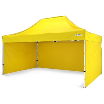 Cort de petrecere 3x4,5m premium aluminium Galben Cort de petrecere 3x4,5m premium aluminium Galben