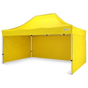 Foisor de gradina 4x6m aluminiu premium Galben Foisor de gradina 4x6m aluminiu premium Galben