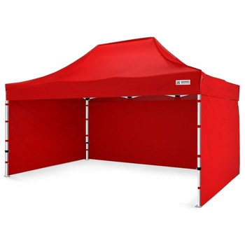 Cort pavilion pliabil 3x4,5m rosu Cort pavilion pliabil 3x4,5m rosu