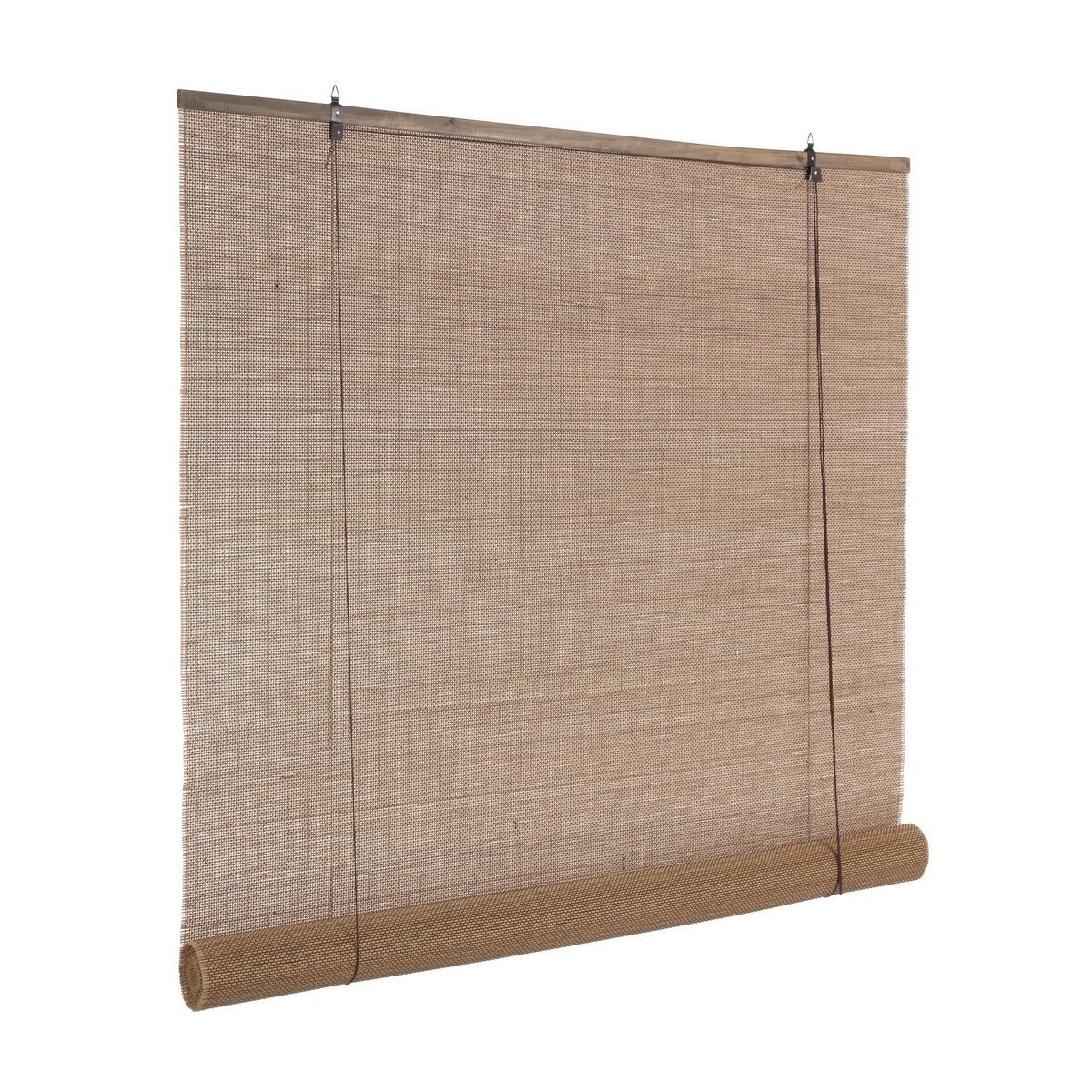 Jaluzea tip rulou din bambus maro Pia 120 cm x 260 h