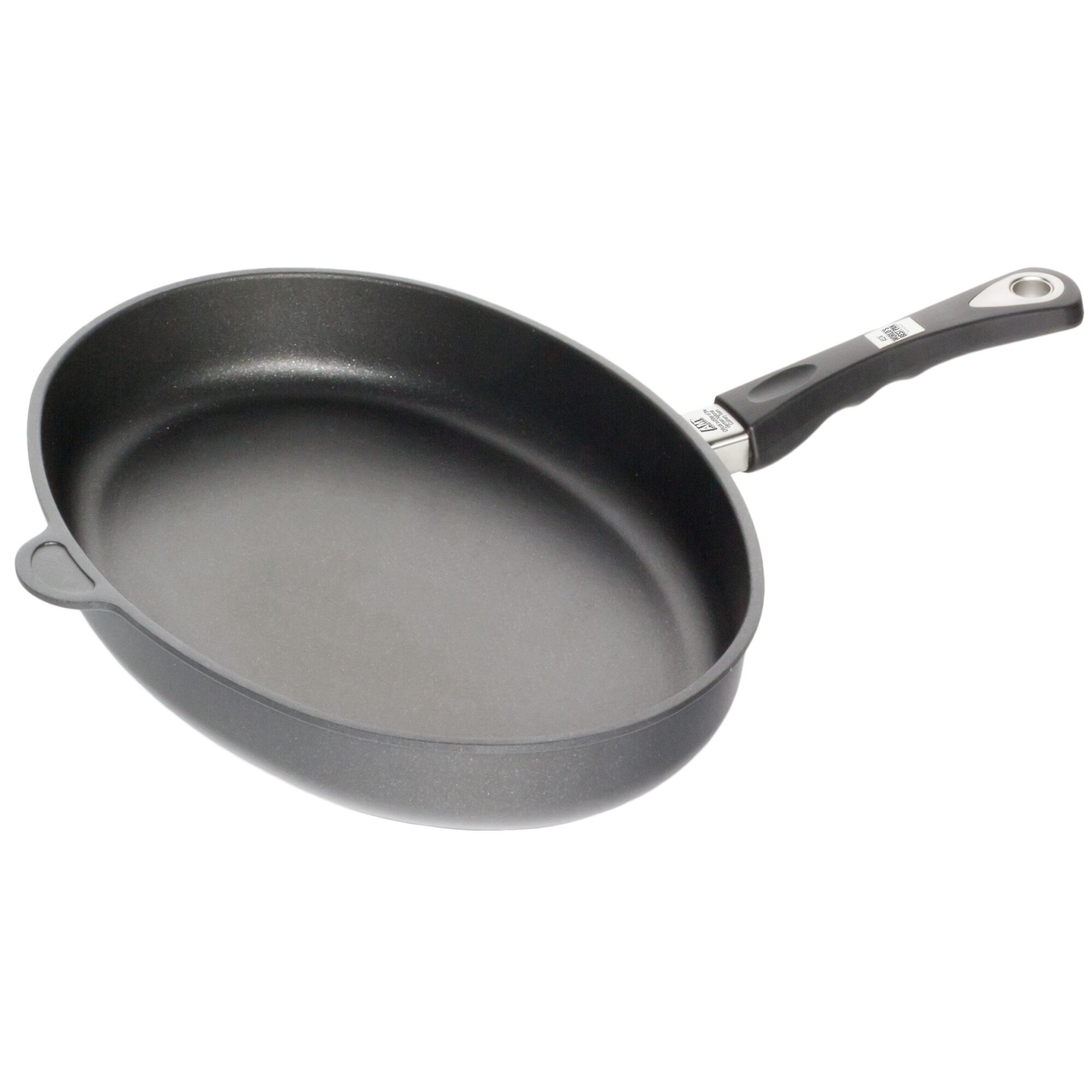 Tigaie de peste, Inductie, Neaderenta, 9mm grosime, AMT Gastroguss, 41x27cm