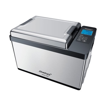 Aparat pentru gatit Sous Vide Steba, SV 200, tehnologie profesionala pentru gatire in vid, control precis al temperaturii, incalzire rapida, capacitate 12.5 l, display LCD, inox, negru Aparat pentru gatit Sous Vide Steba, SV 200, tehnologie profesionala pentru gatire in vid, control precis al temperaturii, incalzire rapida, capacitate 12.5 l, display LCD, inox, negru