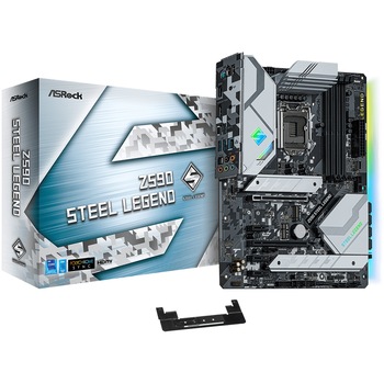 Placa de baza ASRock Z590 Steel Legend, Socket 1200 Placa de baza ASRock Z590 Steel Legend, Socket 1200