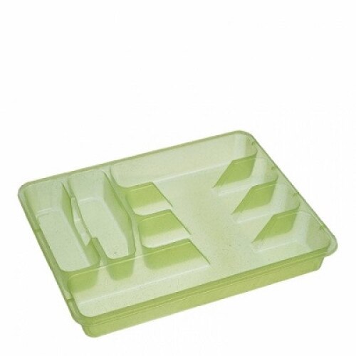 Suport organizare tacamuri Comfort TB03,culoare verde