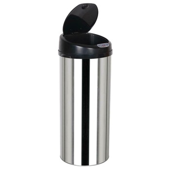 Cos de gunoi cu senzor Timeless Tools, Crom, Capacitate 42l Cos de gunoi cu senzor Timeless Tools, Crom, Capacitate 42l