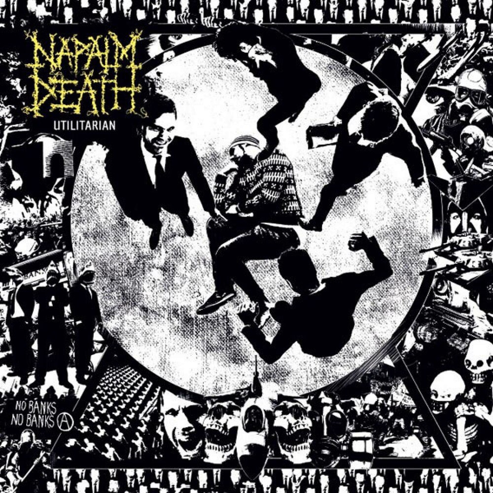 Napalm Death - Utilitarian [Black LP+Booklet] (vinyl)