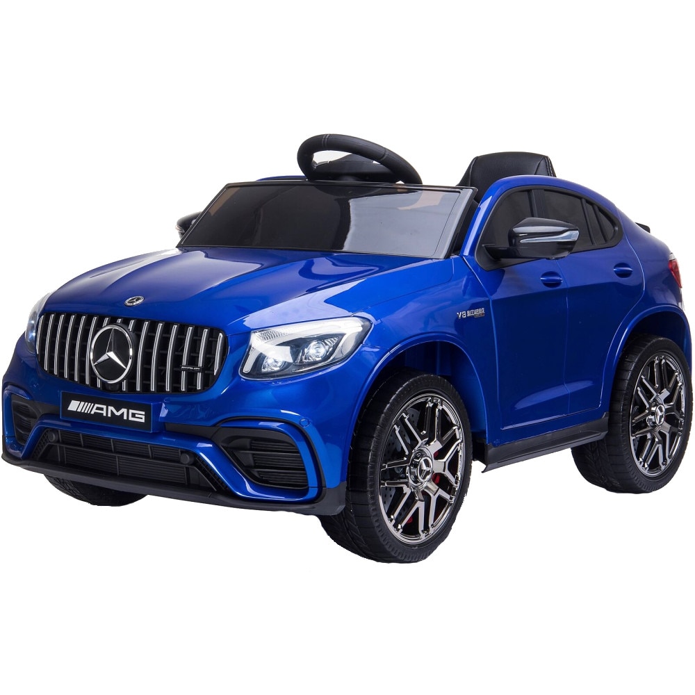 Masina, Mercedes AMG GLC 63 S, culoare albastru