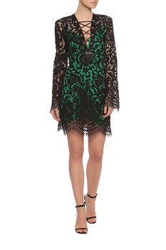 Rochie dama Guess by Marciano-FB82, Negru/Verde Rochie dama Guess by Marciano-FB82, Negru/Verde