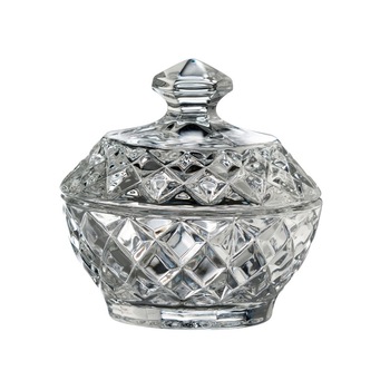 Bomboniera rotunda Diamond 9.5x9 cm - Cristal Bohemia Bomboniera rotunda Diamond 9.5x9 cm - Cristal Bohemia