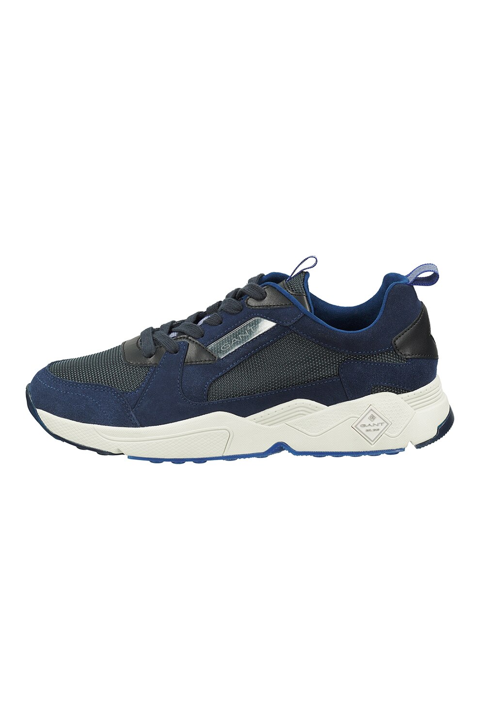 Gant, Pantofi sport cu aspect colorblock, Bleumarin