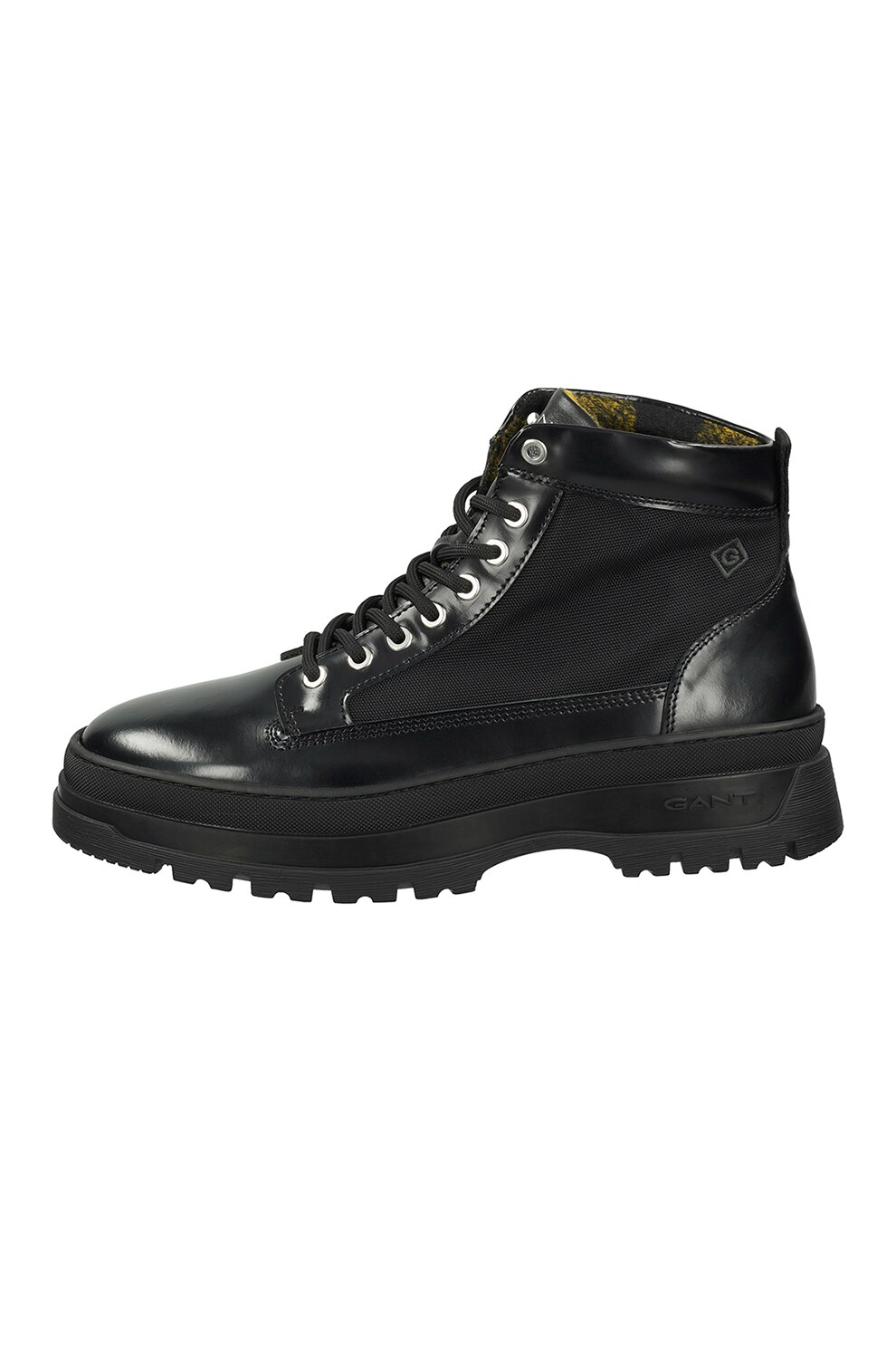 Gant, Ghete de piele si material textil, Negru