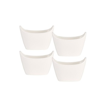 Set 4 boluri servire cartofi, portelan, alb, 0.26 l, BBQ Passion Villeroy&Boch, 305823 Set 4 boluri servire cartofi, portelan, alb, 0.26 l, BBQ Passion Villeroy&Boch, 305823