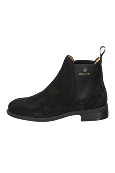 Gant, Ghete Chelsea de piele intoarsa, Negru Gant, Ghete Chelsea de piele intoarsa, Negru