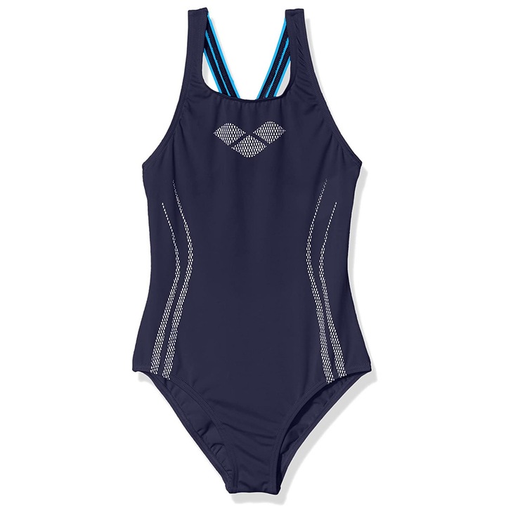 Детски цял бански Arena G Isla 802961-A3534, Тъмносин, 6-7 години