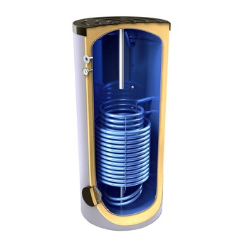 Boiler indirect cu 2 serpentine in paralel, 300 litri, izolat, Tesy Boiler indirect cu 2 serpentine in paralel, 300 litri, izolat, Tesy