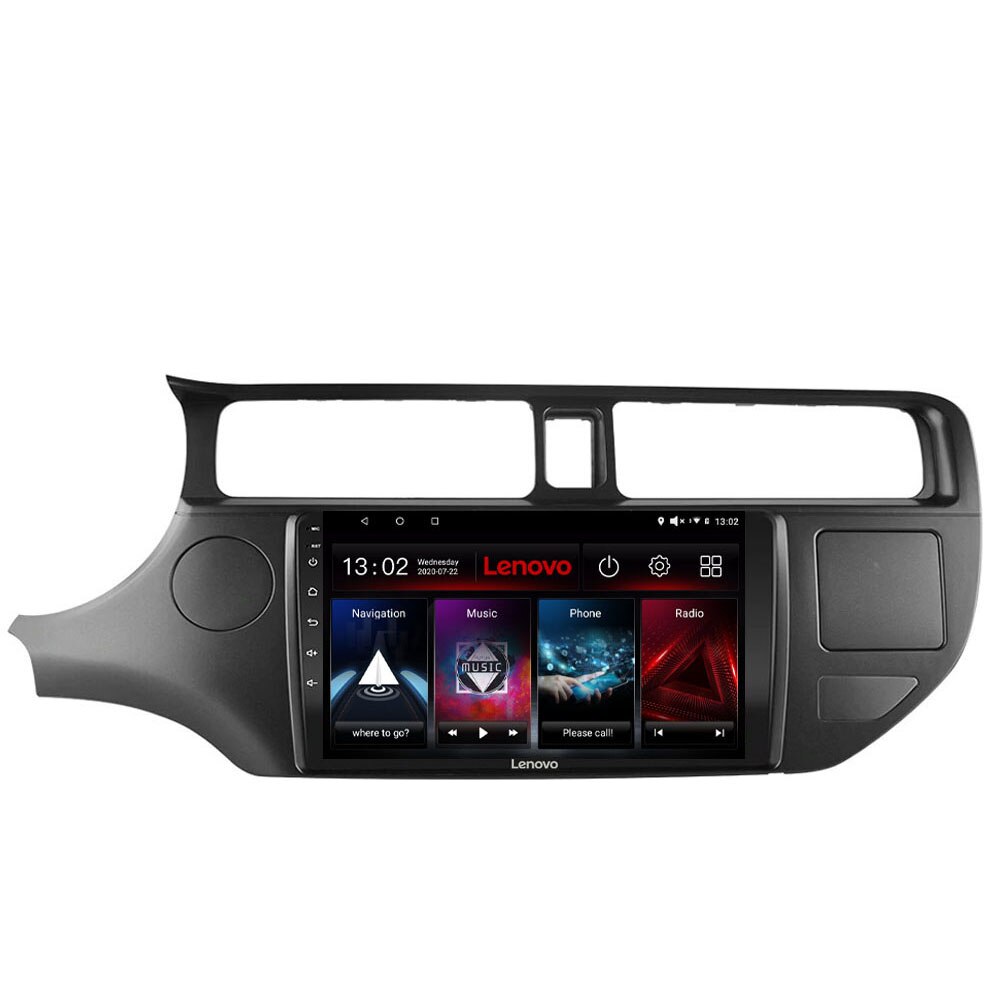 Navigatie dedicata Kia Rio 2012- Edotec, cu Android, Radio, Bluetooth, Internet, procesor Octa Core, 4G, memorie 4GB si 64GB