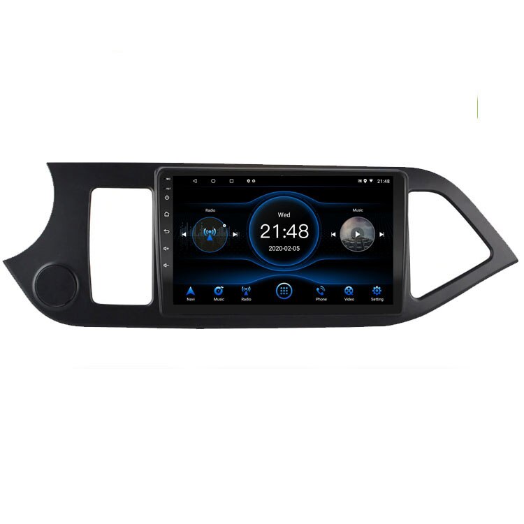 Navigatie dedicata Kia Picanto 2011-2015 Edotec, cu Android, Radio, Bluetooth, Internet, procesor Octa Core, memorie 2GB si 16GB