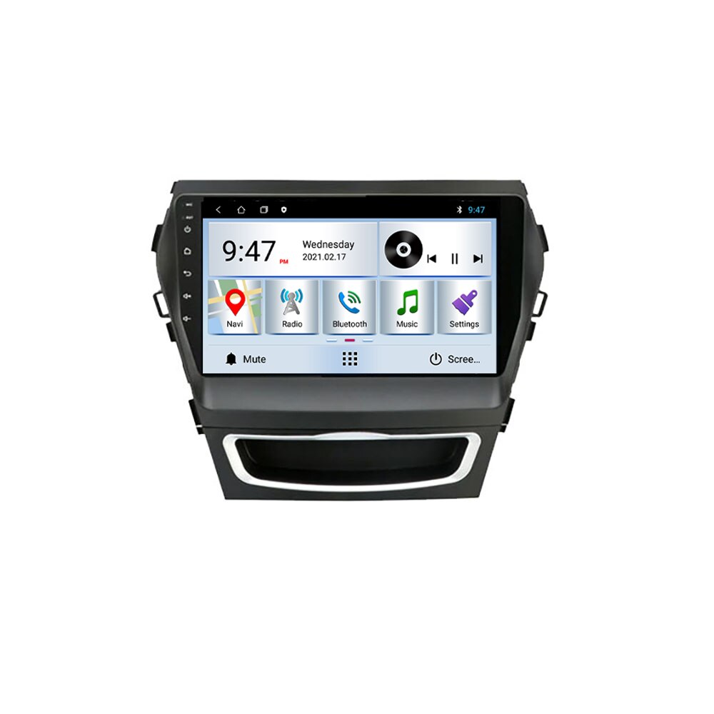 Navigatie dedicata Hyundai Santa Fe IX45 2012-2017 Edotec, cu Android, Radio, Bluetooth, Internet, procesor Quad Core, memorie 1GB si 16GB