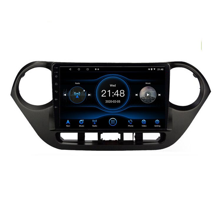 Navigatie dedicata Hyundai I10 2013-2017 Edotec, cu Android, Radio, Bluetooth, Internet, procesor Octa Core, memorie 2GB si 16GB