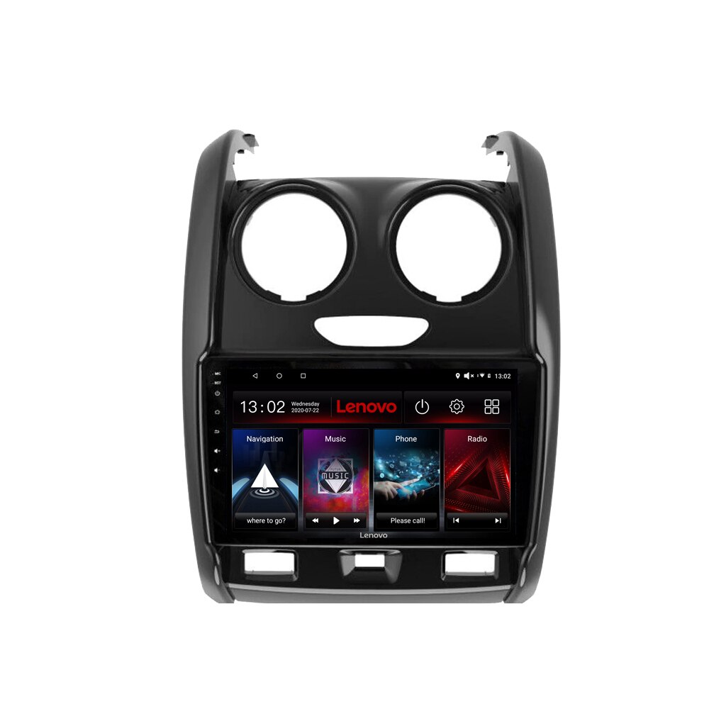 Navigatie dedicata Dacia Duster 2012-2019 Edotec, cu Android, Radio, Bluetooth, Internet, procesor Octa Core, 4G, memorie 4GB si 64GB