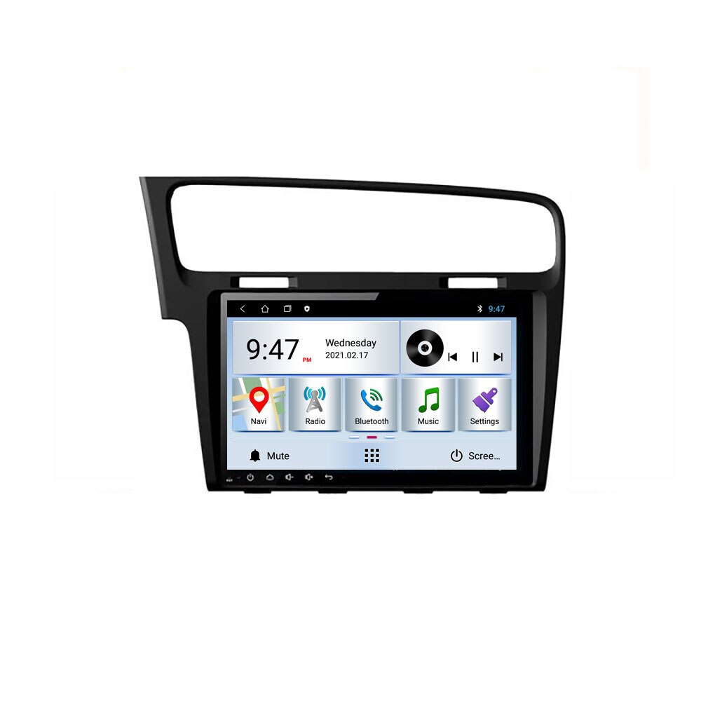 Navigatie dedicata VW Golf 7 Edotec, cu Android, Internet, Bluetooth, Radio ,GPS, WIFI, procesor Quad Core, memorie 2GB si 32GB