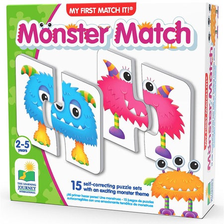 Игра The Learning Journey My First Match It - Чудовища, 30 части - eMAG.bg