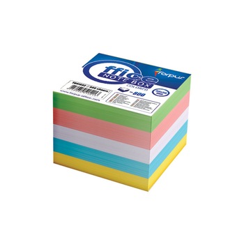 Cub notite color Forpus 41802 800 file 8.5x8.5 cm Cub notite color Forpus 41802 800 file 8.5x8.5 cm
