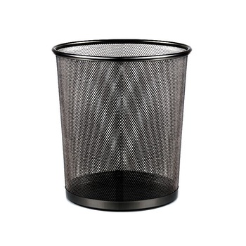Cos hartie metalic mesh Forpus 30547 negru Cos hartie metalic mesh Forpus 30547 negru