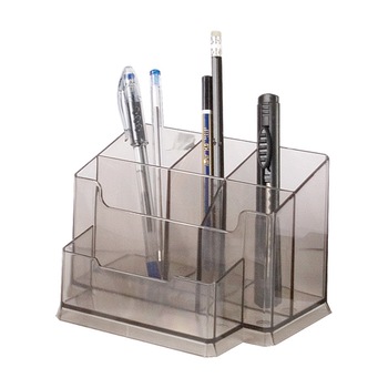 Suport pentru accesorii de birou Forpus 30517 fumuriu Suport pentru accesorii de birou Forpus 30517 fumuriu