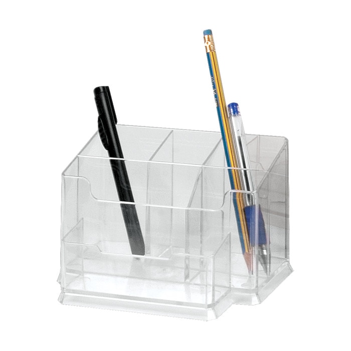 Suport pentru accesorii de birou Forpus 30518 transparent