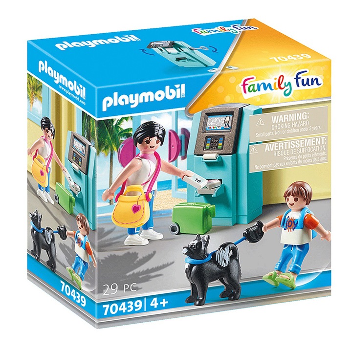 Playmobil Family Fun, Beach Hotel - Turisti la bancomat