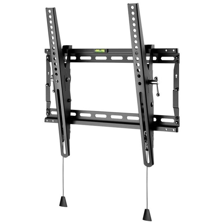 Стенна стойка за TV Goobay, Фиксирана 43'' - 100'' (109-254см), До 75кг, Черен