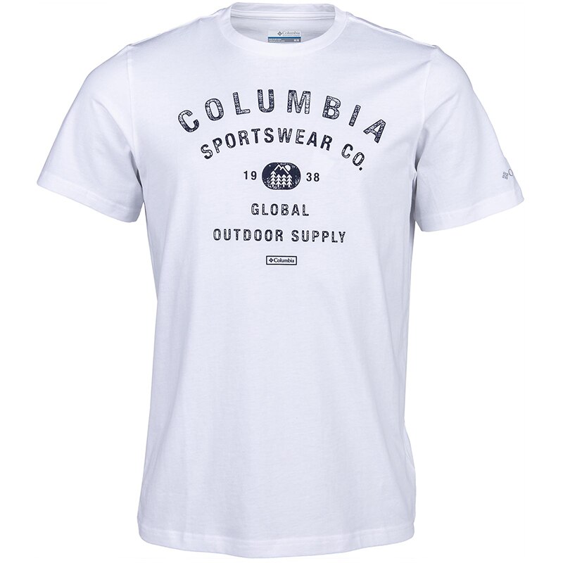 Tricou Barbati, Columbia Path Lake Graphic Tee II, Alb, M INTL