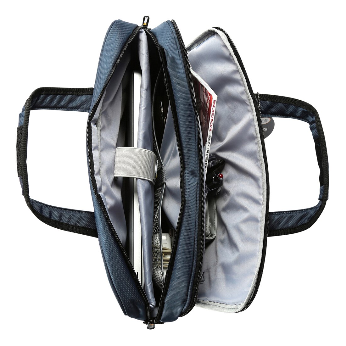 Geanta notebook, Yenkee, 15.6", Albastru inchis/Negru