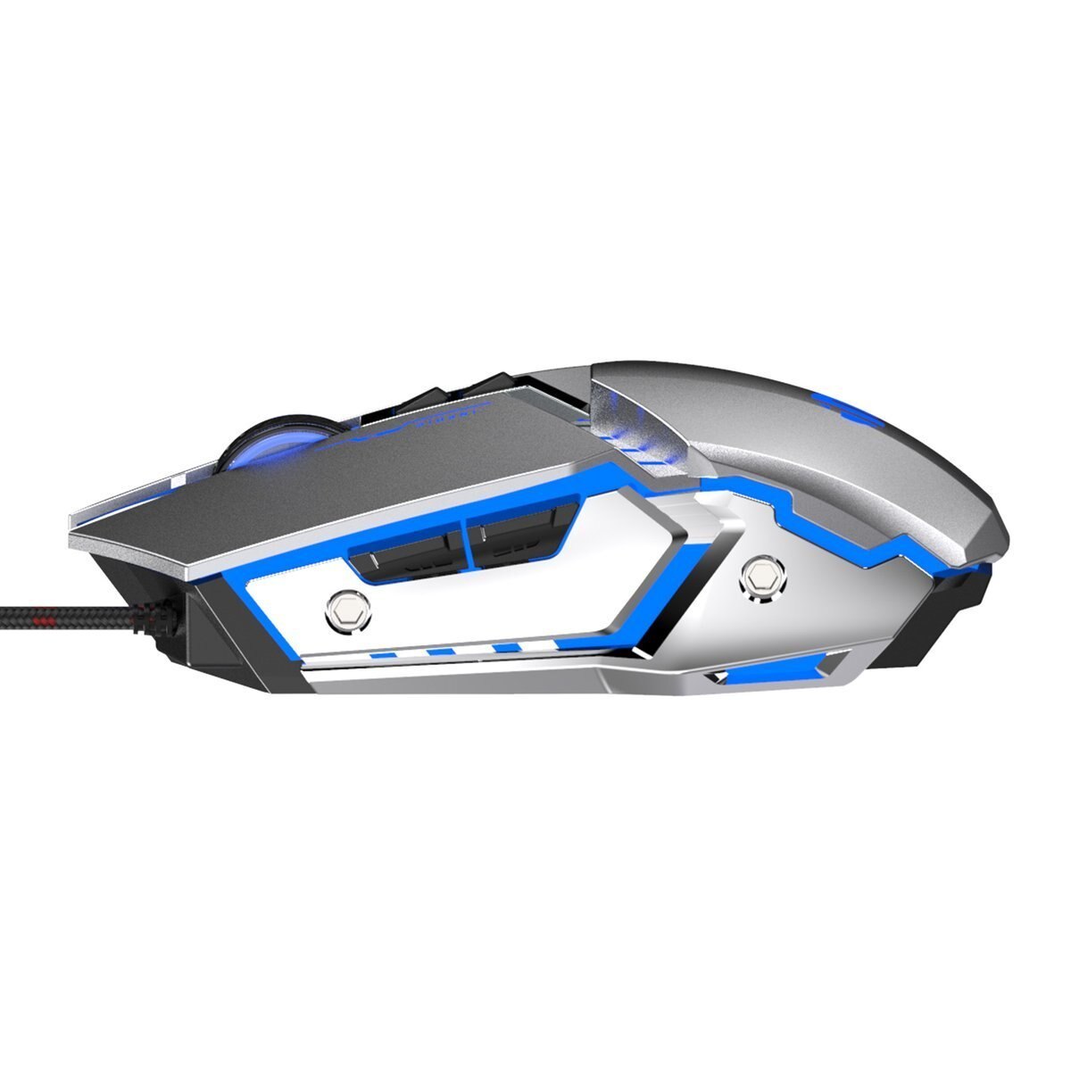 Inphic PW2 vezetékes gamer egér, ezüst - eMAG.hu
