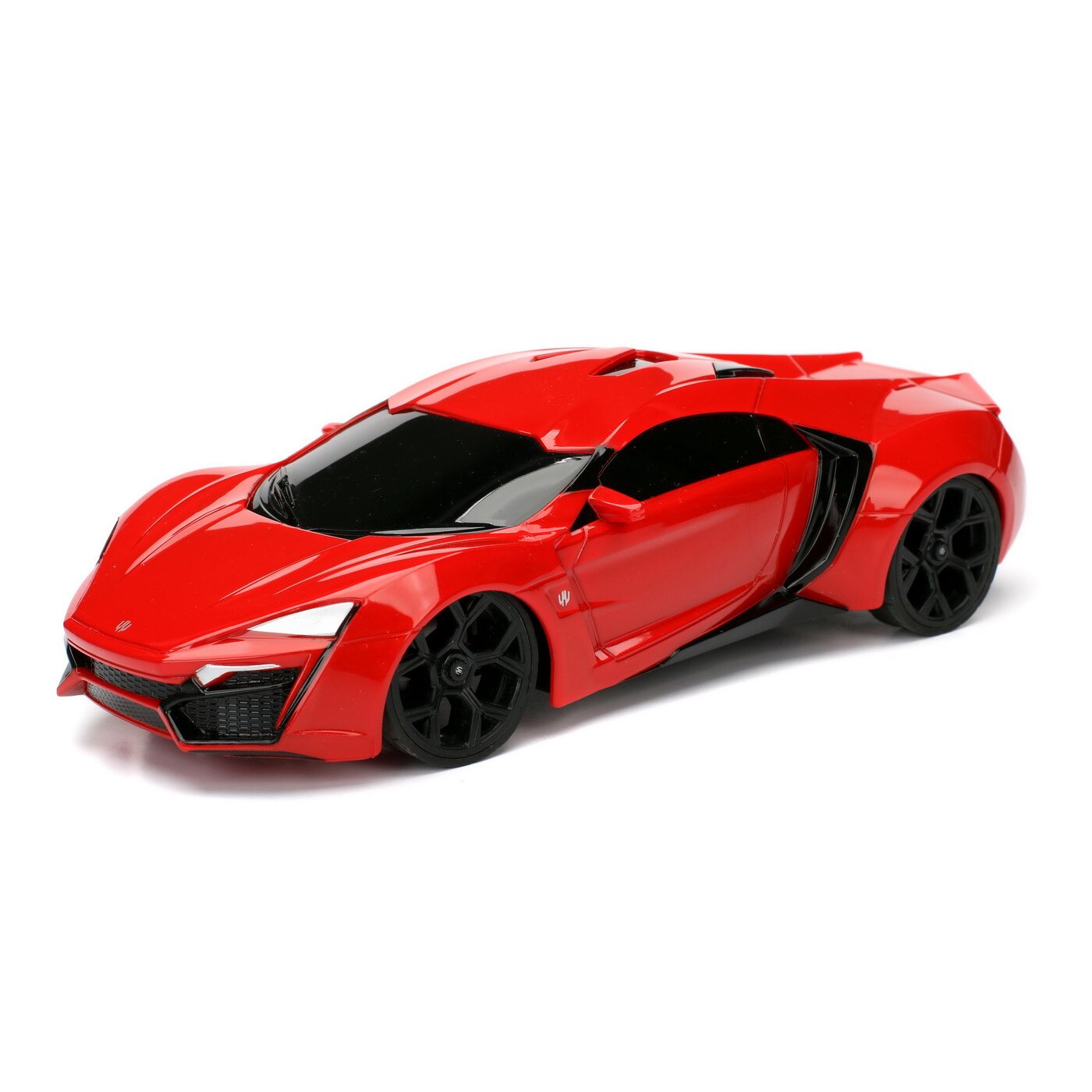 Masinuta Metalica Cu Telecomanda Fast Furious Rc Lykan Hypersport Scara 1:24