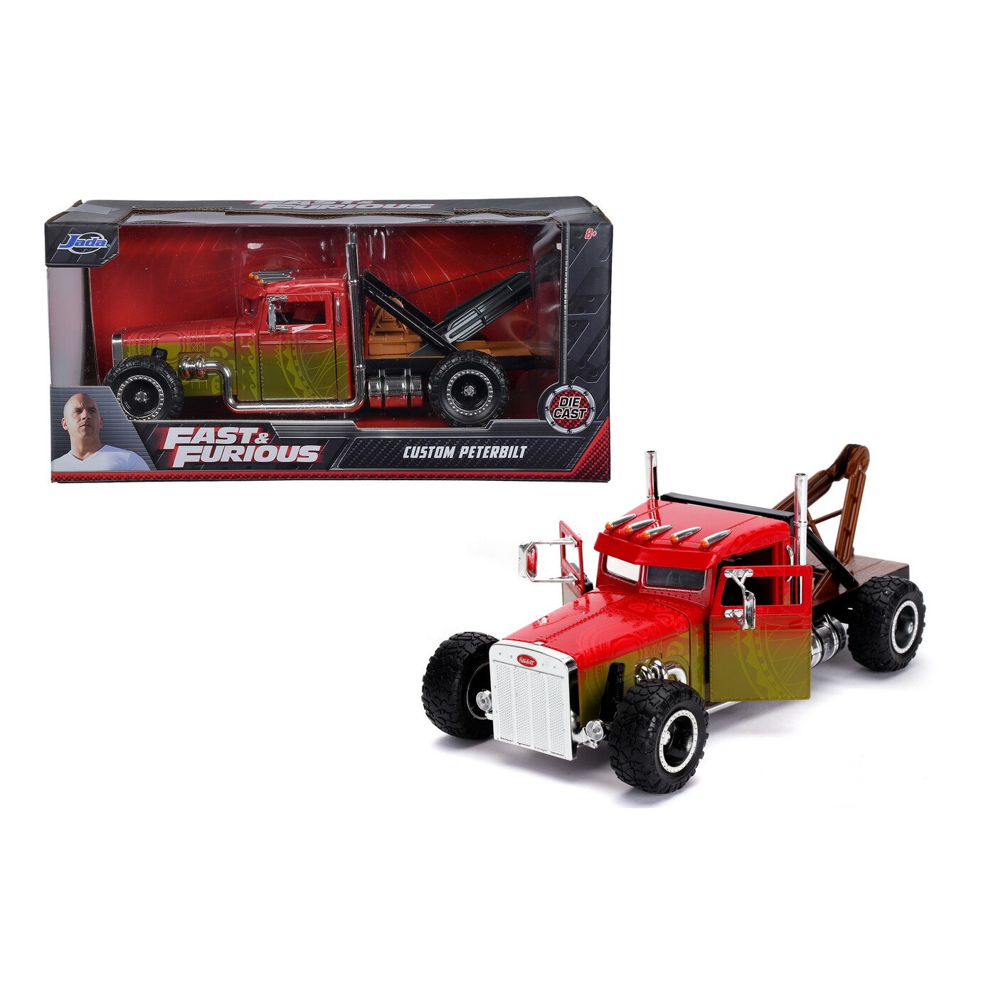 Camion Metalic Fast And Furious Hobbs And Shaw Truck Scara 1:24