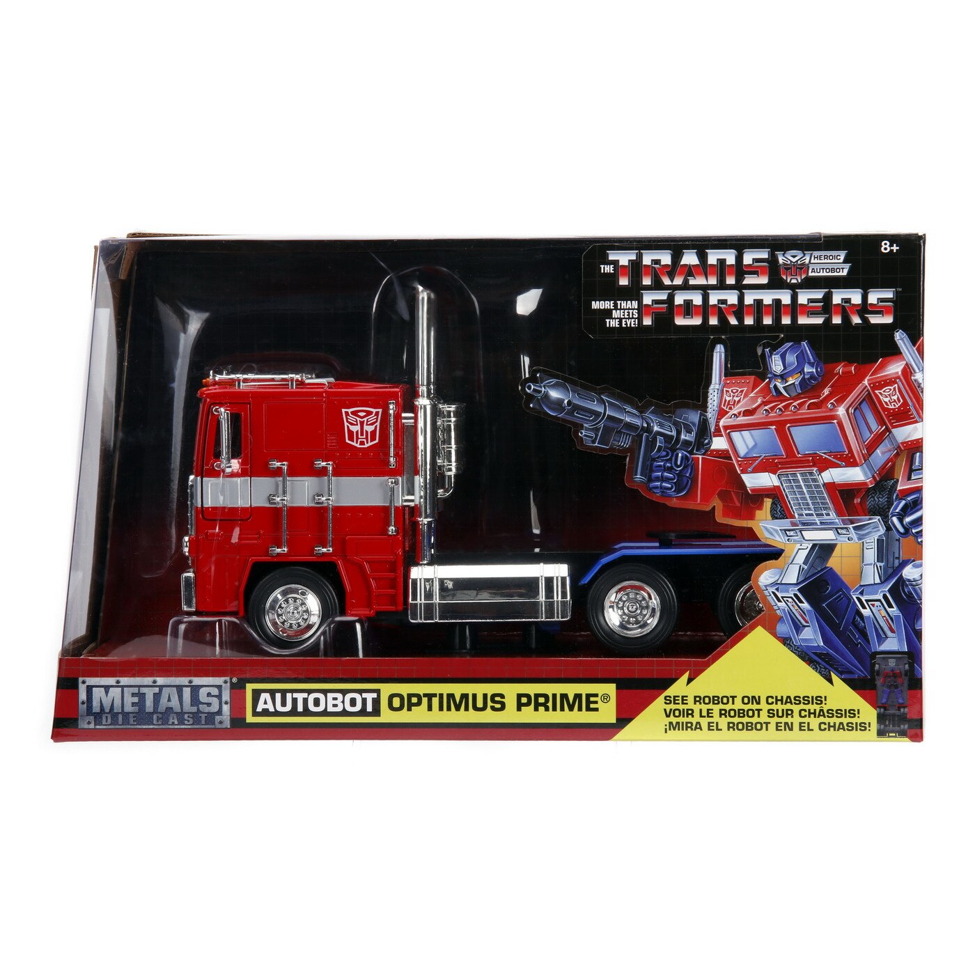 Camion Transformers G1 Optimus Prime Scara 1:24