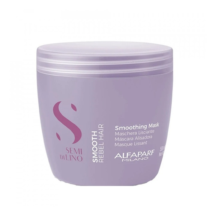 Masca pentru netezire Alfaparf Milano Semi Di Lino Smoothing 500 ml